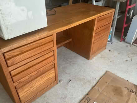 Photo of free Quality oak desk (Salado, Tx, 76571) #1