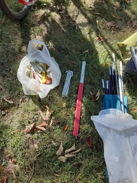 Photo of free Tents, poles, stakes campong (Jamaica Plain) #2