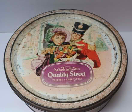Photo of free Vintage Quality Street tin (1950s/1960s) - a bit tatty! (Primrose LA1) #2