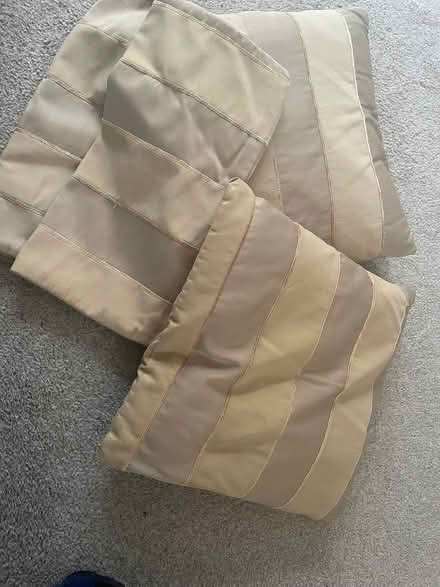 Photo of free 2 cushions plus 2 cushion covers (Longbarn WA2) #1