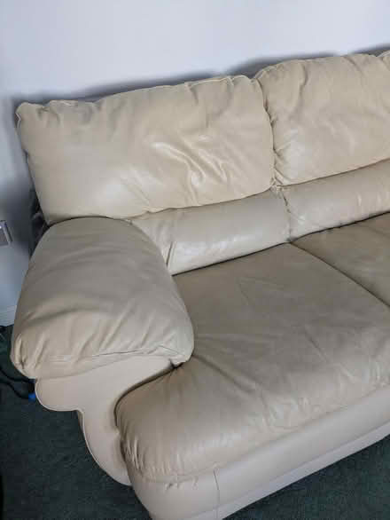 Photo of free Cream sofa (Dean's, EH54) #2