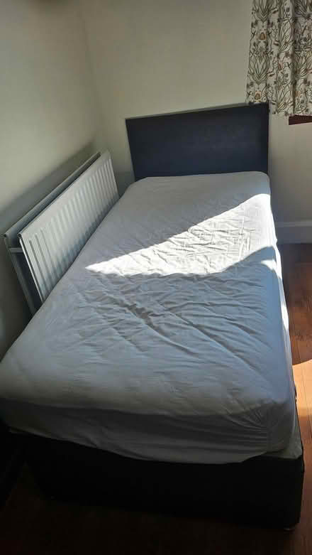Photo of free Gas lift bed, headboard and matress (Wolvey LE10 3) #2