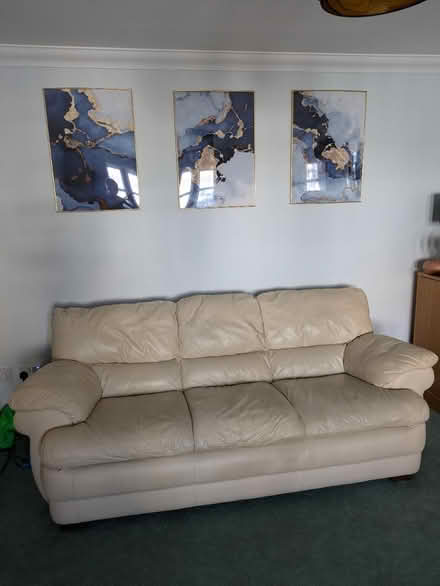 Photo of free Cream sofa (Dean's, EH54) #1