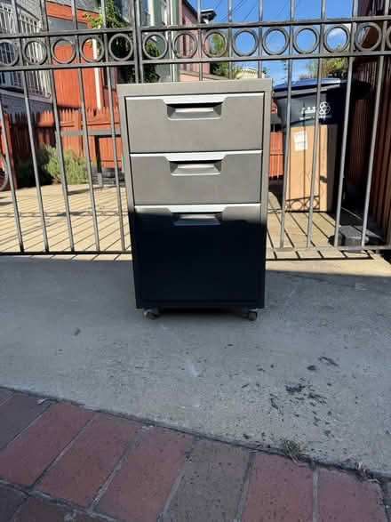 Photo of free Metal filing cabinet (Bloomingdale) #1