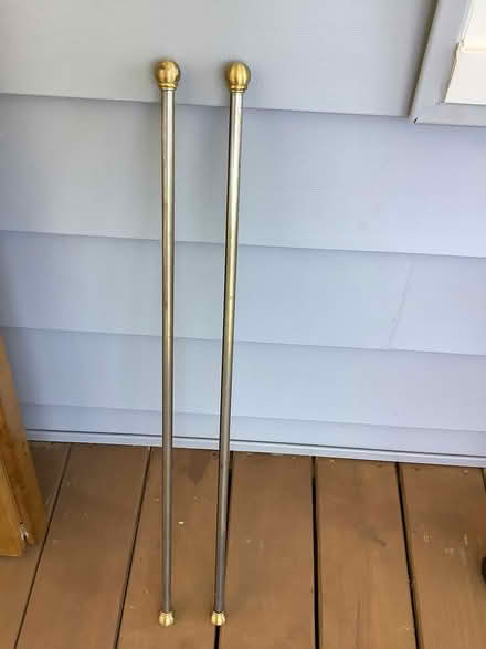 Photo of free Curtain rods (Brightwood, Washington D) #2