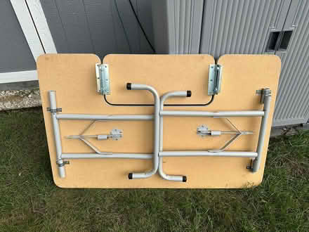 Photo of free Portable table w/keyboard dropdown (Downers Grove South Side) #4