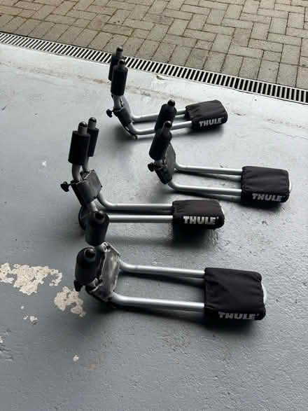 Photo of free Tula Kayak roof carriers (for 2 kayaks) (Trebah TR11) #1