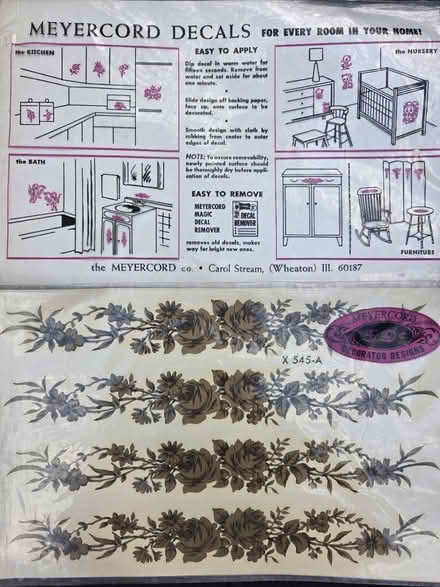 Photo of free old school decals (Milton Randolph Area) #1