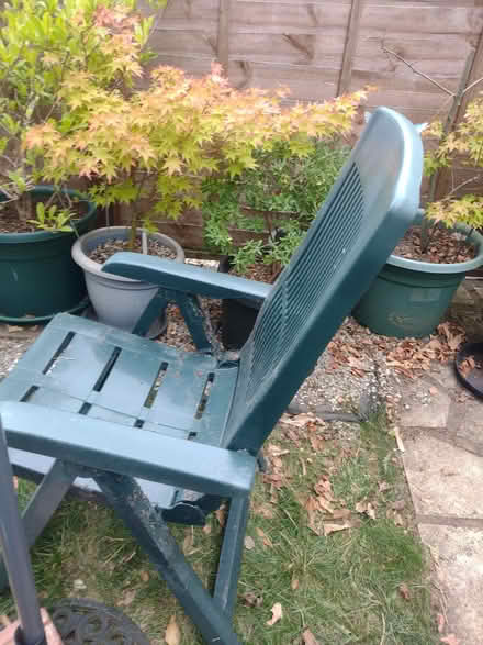 Photo of free 2 X folding garden chairs + cushions (Starbeck HG2) #3