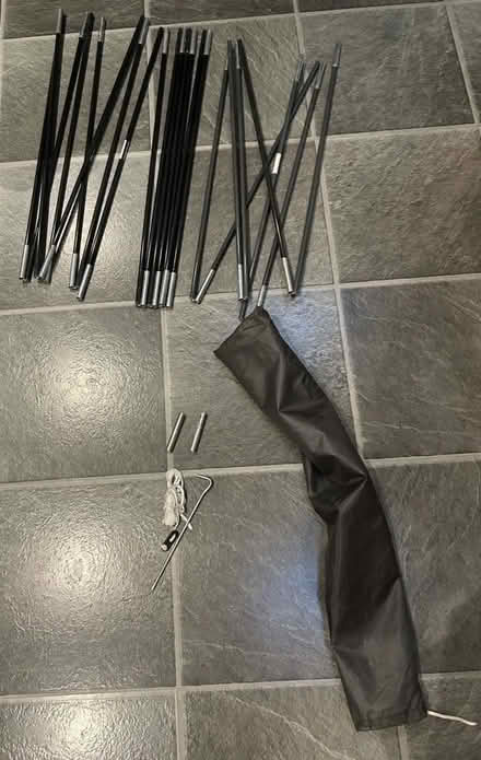 Photo of free Eurohike style tent poles and bag (Shenley Fields B29) #1