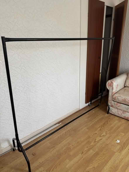 Photo of free Large Metal Clothes Rail (denton m34) #1