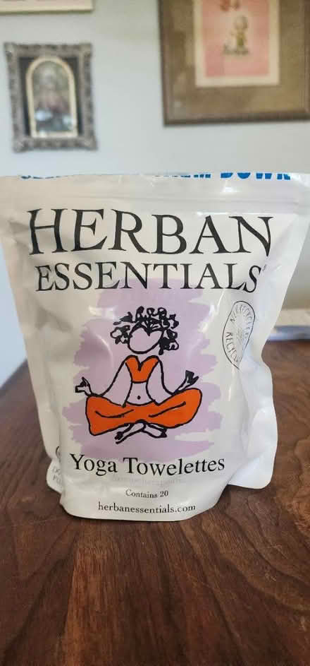 Photo of free Herban Essentials Yoga Towelettes (Colfax & Quebec area) #1