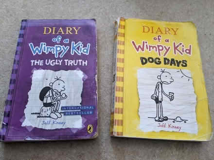 Photo of free Two diary of a wimpy kid books (Hastings TN34) #1
