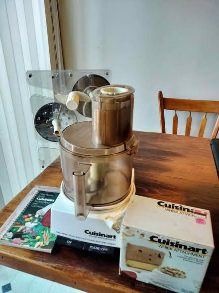 Photo of free CUISINART food processor (Off Bernardo and El Camino) #1