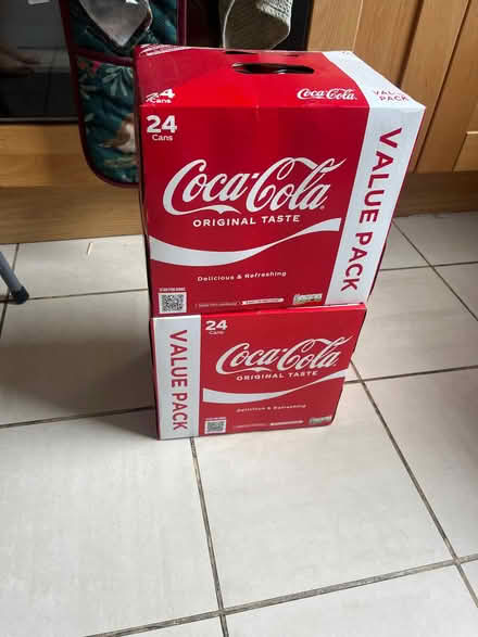 Photo of free 2x24 cans coke (Canonbury N1) #1