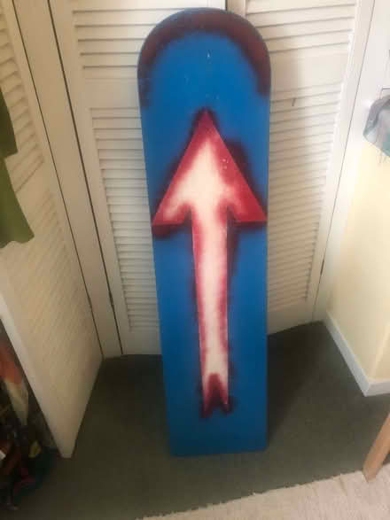 Photo of free wood surf board (Thorpe St Andrew NR7) #1