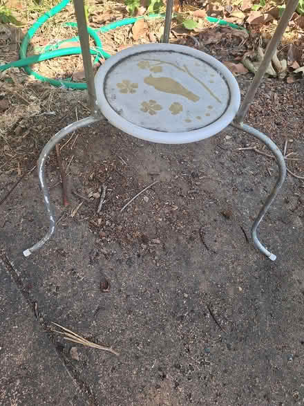 Photo of free Two outdoor(?) Tables (SR, Bret Harte, near Jackson's) #2