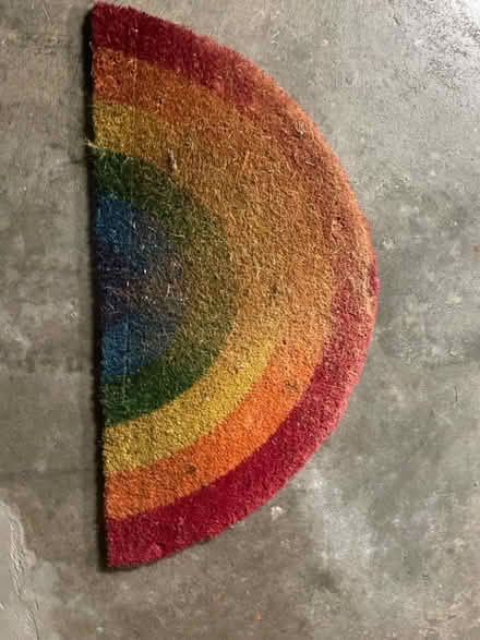 Photo of free Rainbow rug with some wear (Northgate) #1
