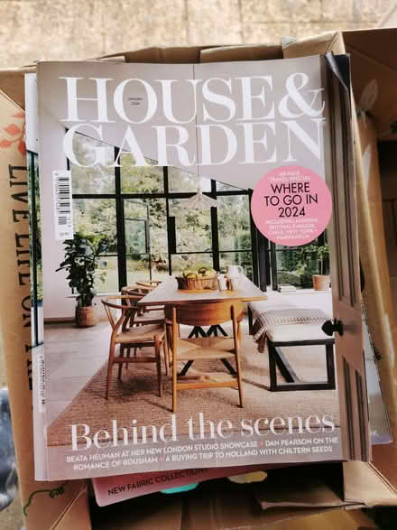 Photo of free House and garden magazines -back issues (Leighton Buzzard LU7) #1