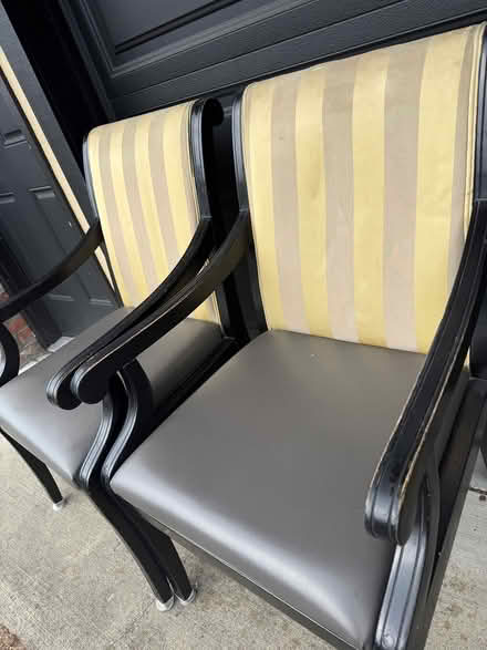 Photo of free Two sturdy Empire-style chairs (West Seattle) #3