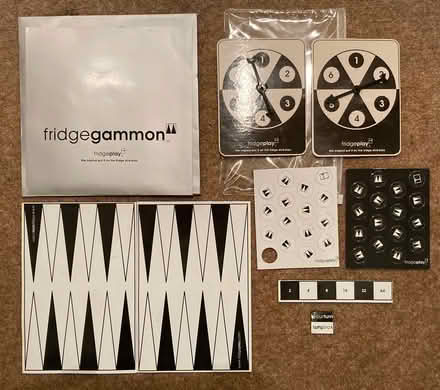 Photo of free Magnetic “fridge gammon” game (Winklebury RG23) #1