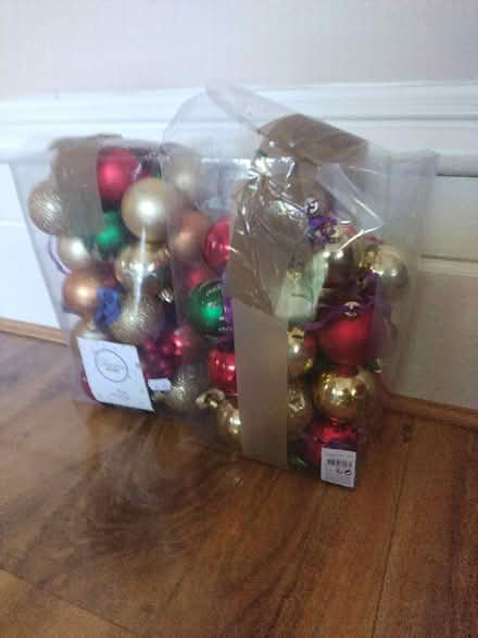 Photo of free Christmas tree baubles (Old Town TN40) #1