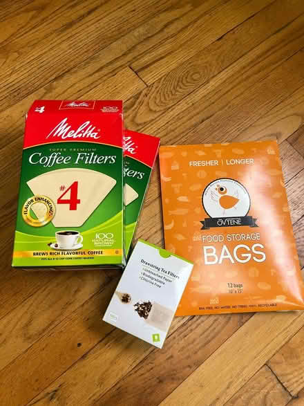 Photo of free Coffee filters, tea bags, food bags (Walden - North Porter Square) #1