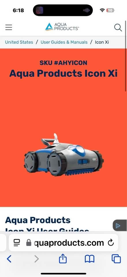 Photo of free Aqua Products Pool Robot (Holmdel) #3