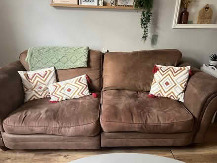 Photo of free Sofa and chair (Cowlishaw OL2) #1