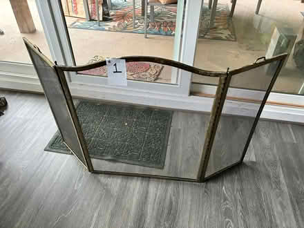 Photo of free Fireplace screen #1 (20882/Goshen area of G'burg) #1