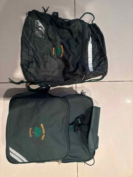 Photo of free Wendell park school bags & fleece (East Acton W3) #1