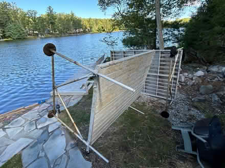Photo of free Metal lake dock (Shohola) #2