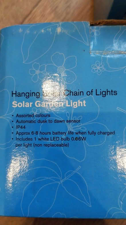 Photo of free Hanging solar chain of lights x2 (Queen Edith's Ward CB1) #2