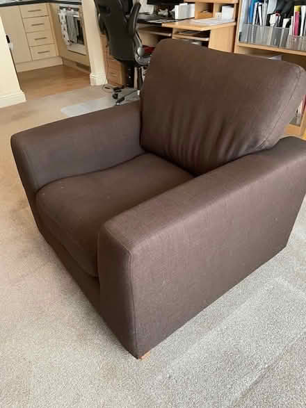 Photo of free Brown armchair (Cambridge CB4) #1