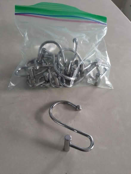 Photo of free Shower curtain hooks (Pharmacy/St Clair) #1