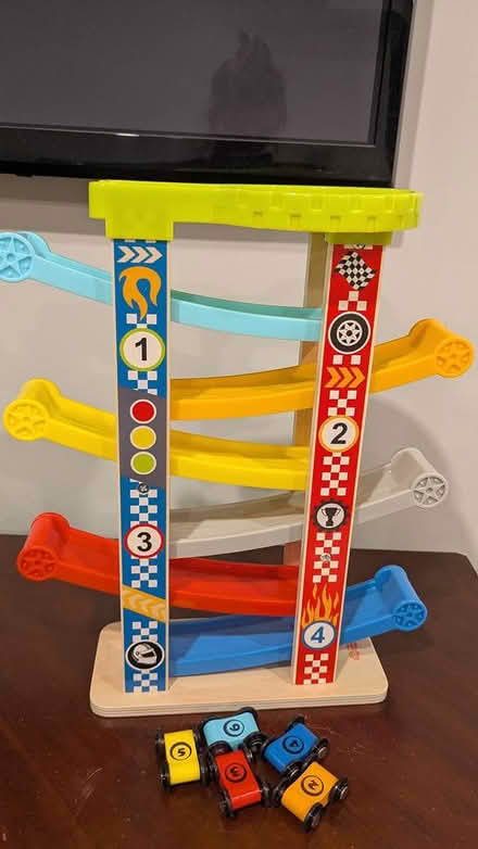 Photo of free Toddler Car Racing Tower (Alexandria, VA) #1