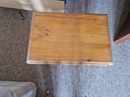 Photo of free Small wooden side table (Moseley B13) #2