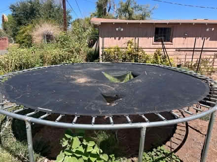 Photo of free Old trampoline (not functioning (16th st & Baseline) #2