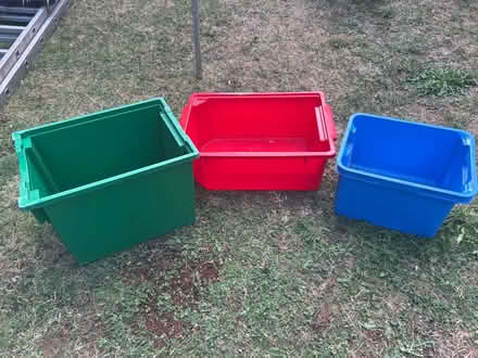 Photo of free 3 very sturdy storage crates (CH61) #1
