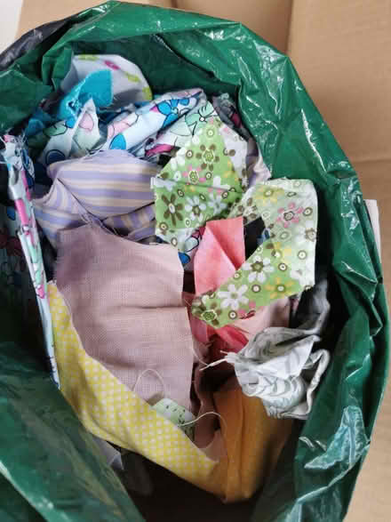 Photo of free Scrap fabric. 2 boxes. Great craft resource. (Leighton Buzzard LU7) #4