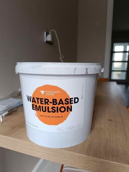 Photo of free Emulsion Wall paint (apprx 2.5 ltr) (North Dublin Fairview/Clontarf) #1