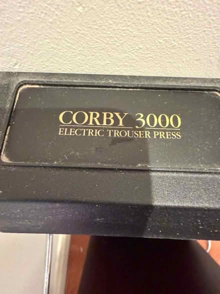 Photo of free Corby 3000 trousers press (Cranleigh) #2