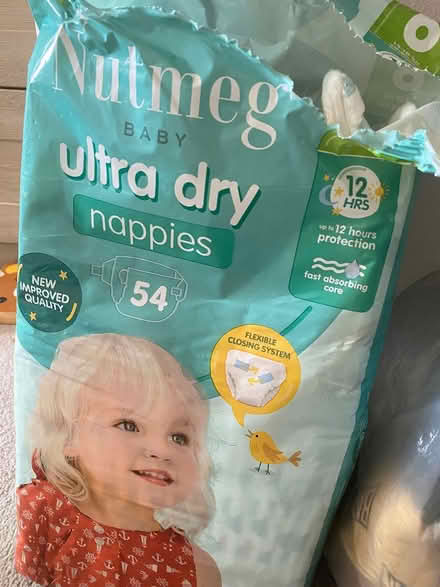 Photo of free Almost full pack of size 6 nappies (Crookes S10) #1