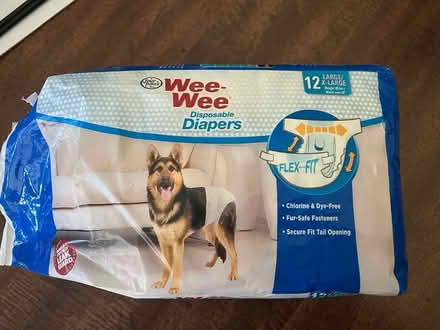 Photo of free Dog diapers (Finksburg - Carroll County) #1