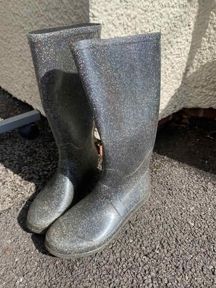 Photo of free Size 3 glitter wellies (Cumnor OX2) #1