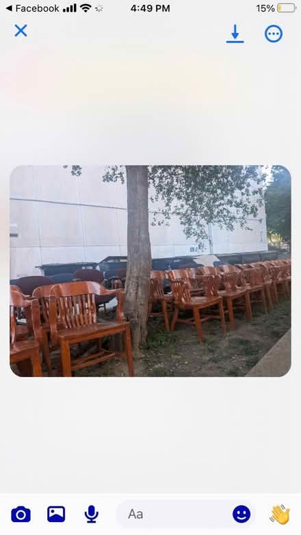Photo of free Lots of wooden chairs- great shape (Boerum Hill) #1