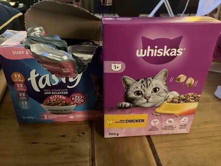 Photo of free Cat food and biscuits (Waddon) #1