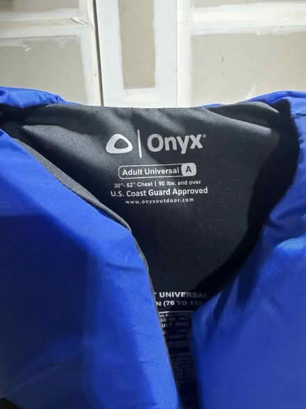 Photo of free Adult universal life vest (Leesburg , Potomac Station) #2