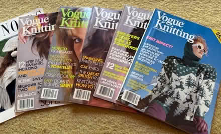 Photo of free Vogue Knitting Magazines/Patterns (Cupertino - DeAnza and 280) #1