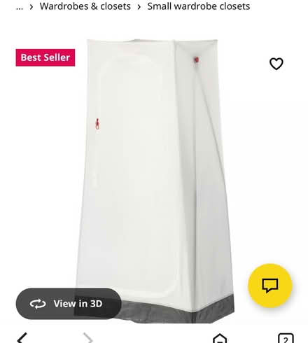 Photo of free Portable closet (Leslieville) #1
